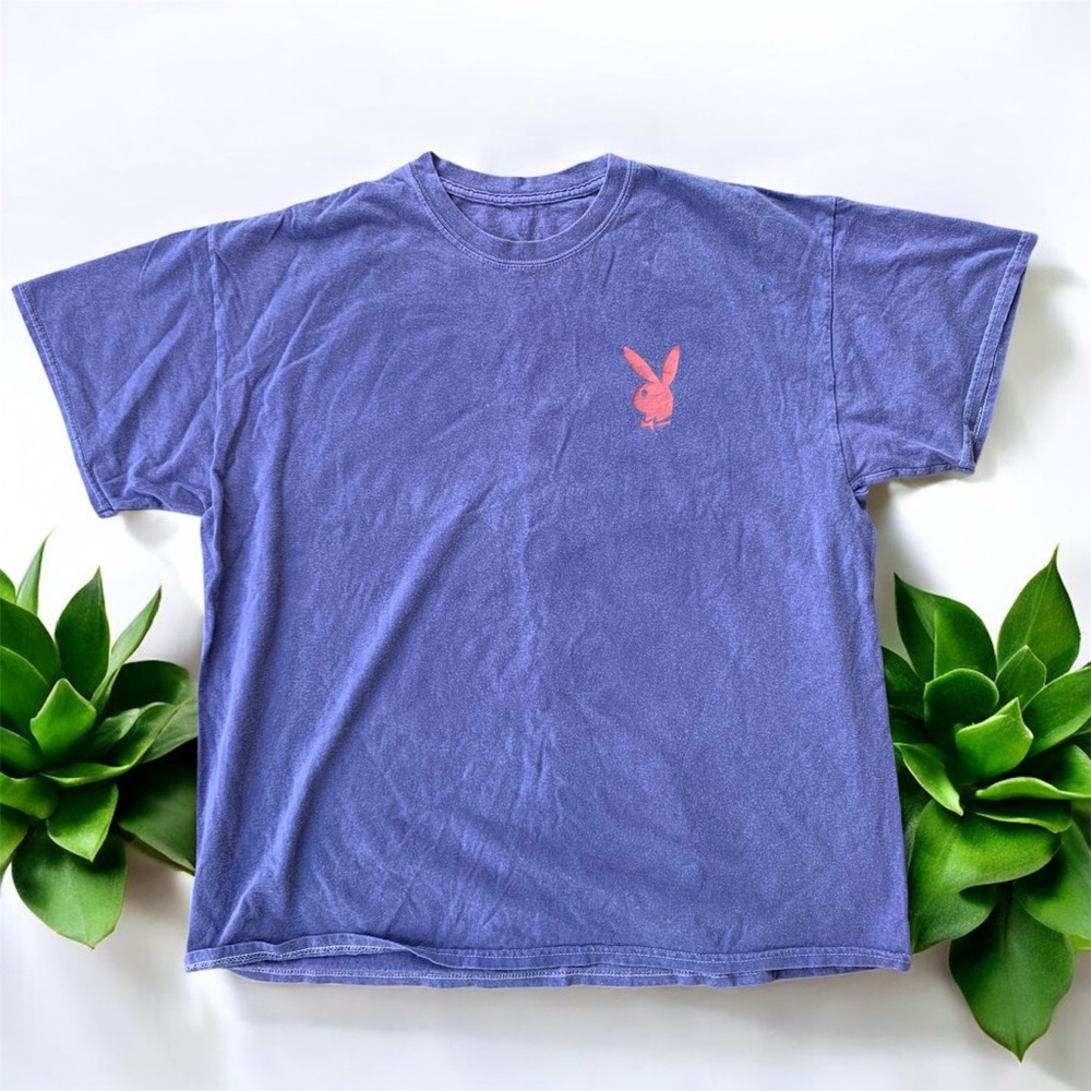 PLAYBOY Purple T-Shirt Men’s Large